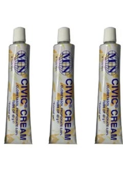 Civic 3 pieces Civic Cream Tube 40g 