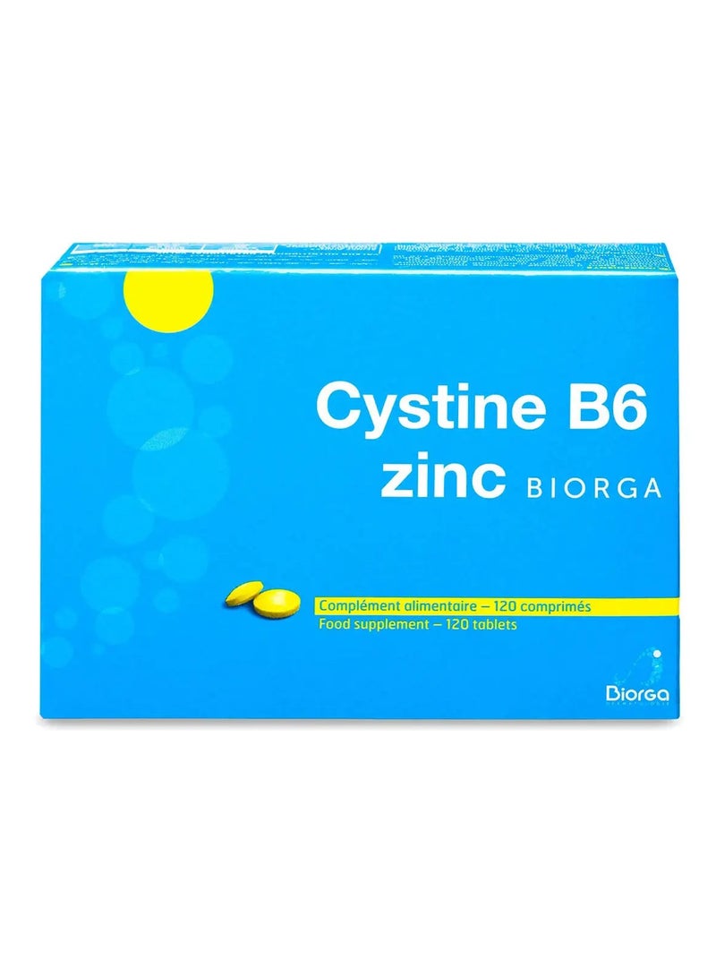 Biorga Cysteine ​​B6 + Zinc 120 tablets