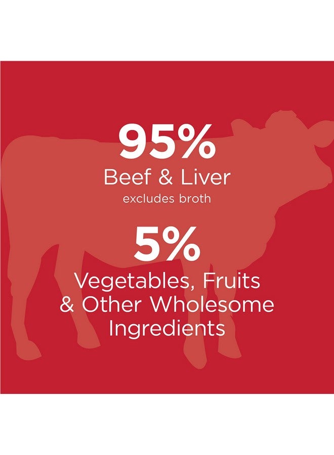 غريزة طعام الكلاب الرطب الأصلي من إنستينكت، خالي من الحبوب - لحم بقري حقيقي، علب سعة ١٣.٢ أونصة (عبوة من ٦ قطع) - Image 3