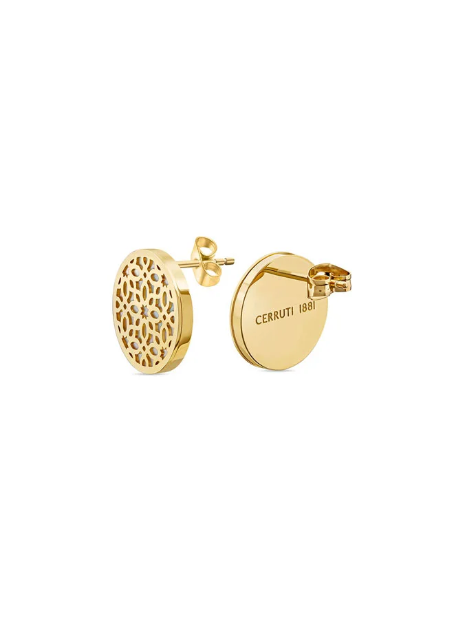 CERRUTI 1881 Arabesque.4 Gold Plated Luxurious and Sophisticated Women's Jewelry