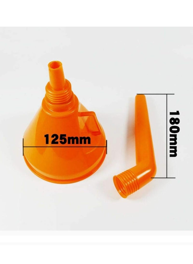 Generic Long Neck Fuel Funnel Car Accessory Anti Spill Radiator Anti Splash Gasoline Square Shape Refueling Tool for Cars Motorcycles Most Gas Tanks  - Image 5