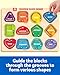 Coogam Wooden Color Shape Puzzle Board for Toddlers Movable Sorting and Stacking Montessori Peg Board Matching Game Activities Fine Motor Educational Learning Toys for Kids 3 4 5 Year Old - Image 4