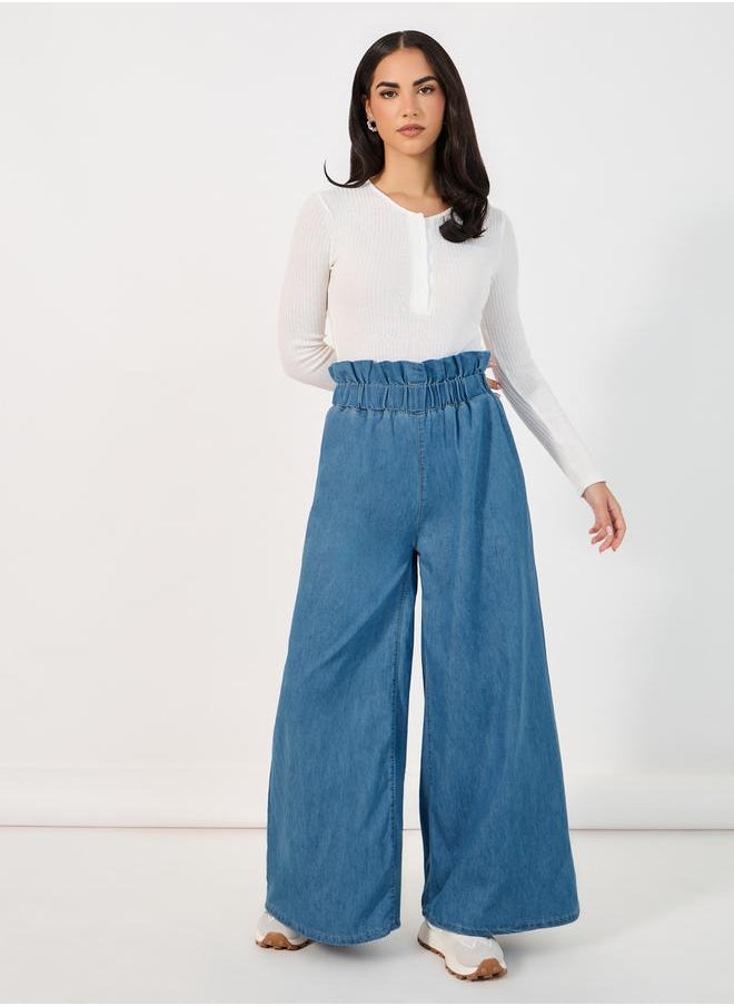 High Rise Wide Leg Paper Bag Waist Jeans - pzsku/Z209C2AC77F1BD0C68599Z/45/_/1733818888/3df91e8b-ef24-472e-bd8a-e03a05cc7c04