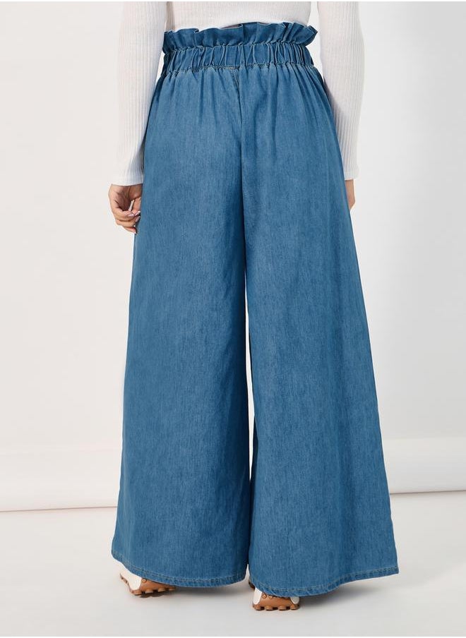 High Rise Wide Leg Paper Bag Waist Jeans - pzsku/Z209C2AC77F1BD0C68599Z/45/_/1733818895/eee0c364-5e5b-4599-b291-8a672a04fb0b
