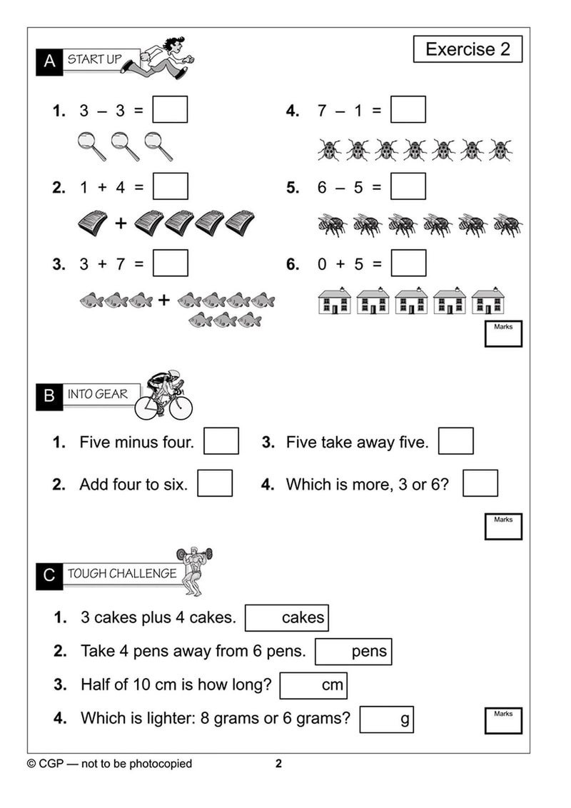 Ks1 Mental Maths Workout Year 1 - Image 3