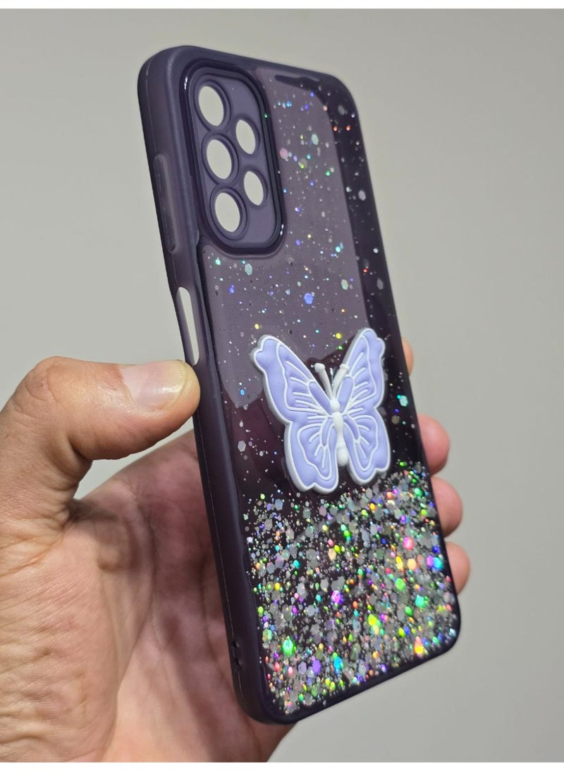 Butterfly Print Back Cover Compatible With Phone Samsung Galaxy A13 - Image 3