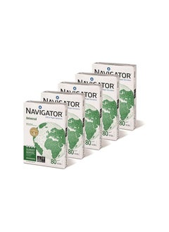 Navigator Navigator A4 80 gsm Universal Copier Paper Set, 5 x 500-Sheets, White  - Image 2