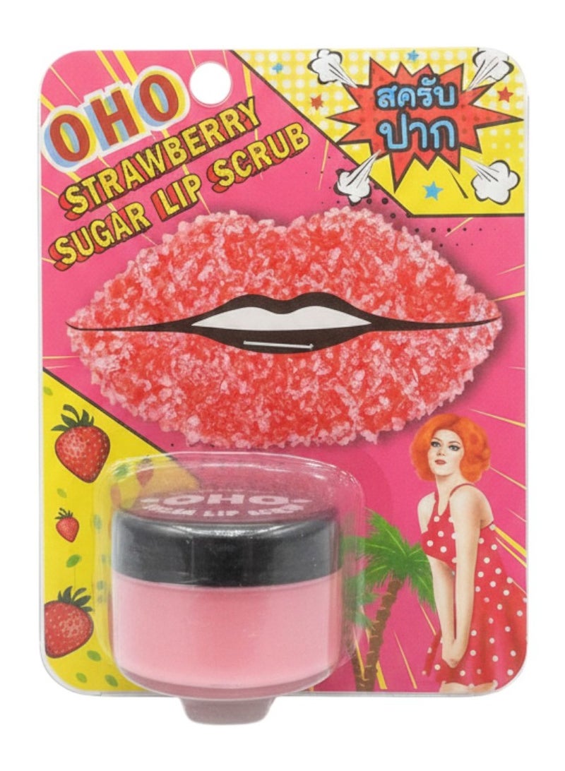 OHO Strawberry Sugar Lip Scrub -25g - Image 1