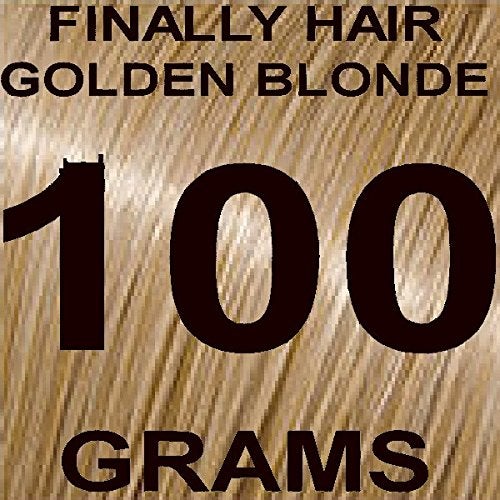 Finally Hair Building Fiber Refill 100 Grams Golden Blond Hair Loss Concealer by Finally Hair (Golden Blonde)