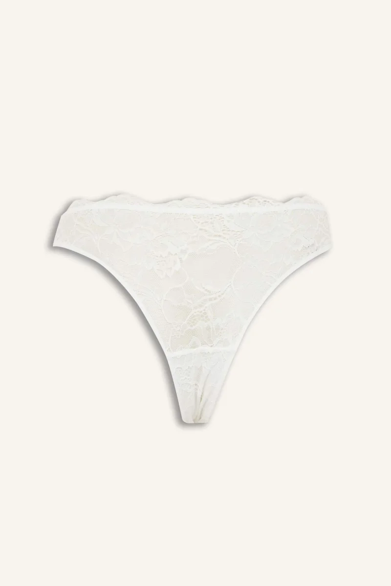 ديفاكتو Lace Brazilian Panty