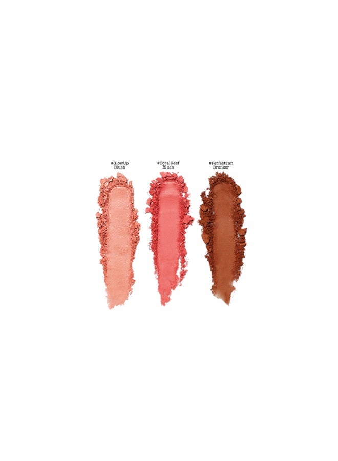 theBalm Voyage- Tropics Powder Trio With 2 Blushes And 1 Bronzer - Image 3