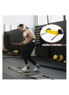 Rock Pow 20-Piece Football Training Ladder Logo Disc Drag Parachute Set  - Image 2