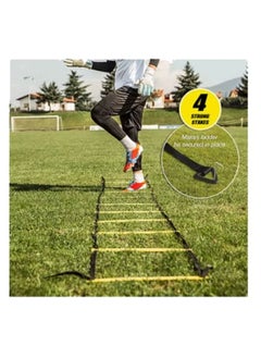 Rock Pow 20-Piece Football Training Ladder Logo Disc Drag Parachute Set  - Image 3