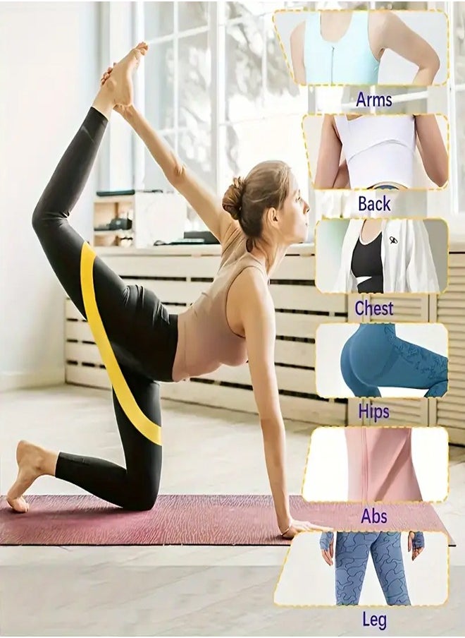 Generic - Pilates stick and bar with resistance bands for exercise and fitness - Image 1