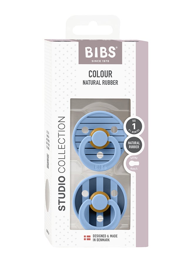 بيبس عبوة من 2 ستوديو كولور بين لاتكس مقاس 1 سماوي ميكس - Image 3