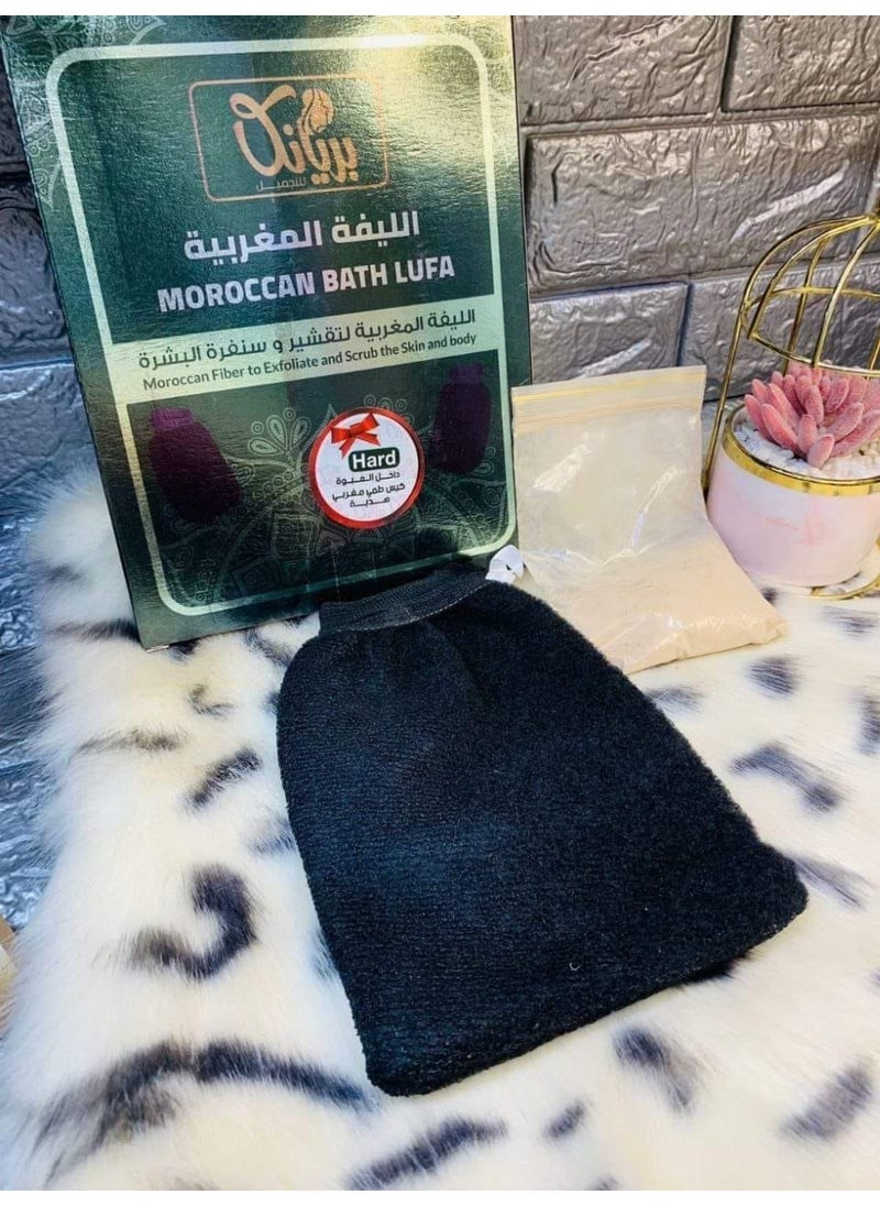 ماركة غير محددة - الليفة المغربية لتقشير وسنفرة البشرة والجسم من بريانكا - Image 1