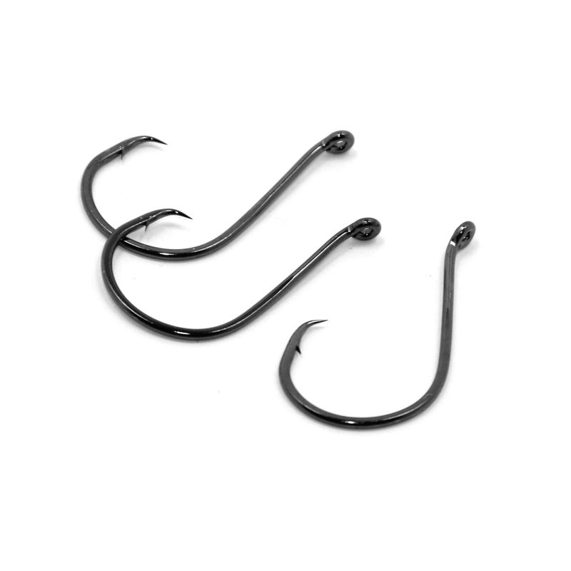 Gamakatsu Gamakatsu Circle Offset Point Octopus Hook-Pack Of 25 (Black, 6/0)  - Image 3