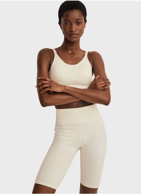 Ribbed Cycling Shorts