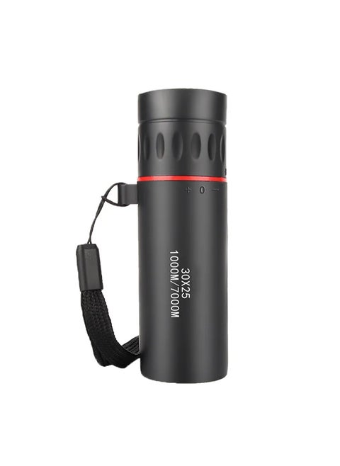 Mini Pocket Monocular Scope Zoom Telescope Handy Optics Scope For Outdoor Camping Hiking Traveling Hunting Compact Rifle Magnifying 30X