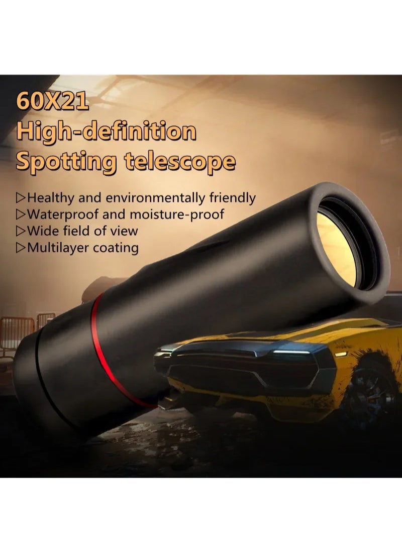 AROAQ - Mini Pocket Monocular Scope Zoom Telescope Handy Optics Scope For Outdoor Camping Hiking Traveling Hunting Compact Rifle Magnifying 30X - Image 1