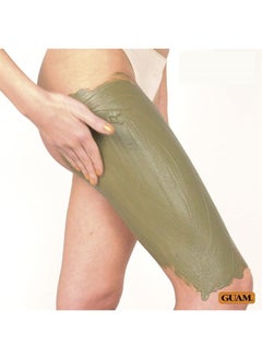 guam Anti cellulite Body Wrap for Thighs, Legs | MAX STRENGTH Hot Mud for Stubborn Cellulite | Marine Clay Body Mask with Caffeine, Seaweed and Essential Oils | Reduce Cellulite on Legs, Firm & Tone S  - Image 5
