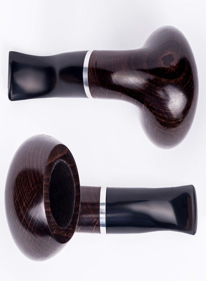 Dr Watson Wooden Tobacco Pipe, Hand Carved, Metal cooling filter, Comes with Pouch, Boxed (Maigret) - Image 4