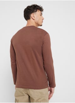 Seventy Five Basics Graphic Long Sleeve T-Shirt  - Image 2