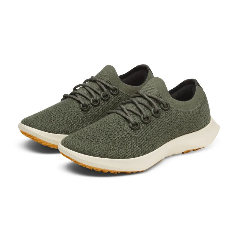 Allbirds  Women's Tree Dasher 2 - Thunder Green (Stony Cream Sole) for Women | Best Price UAE