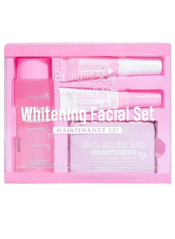 بريليانت سكين مجموعة تبييض الوجه الرائعة