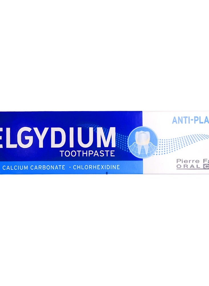 ELGYDIUM - ELGYDIUM ANTI-PLAQUE TOOTHPASTE 75ML - Image 1