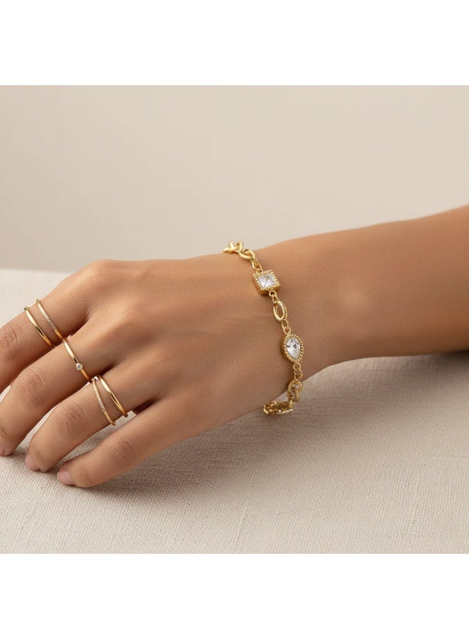 Bariq The Noor Link Bracelet - Tarnish Free - Image 3