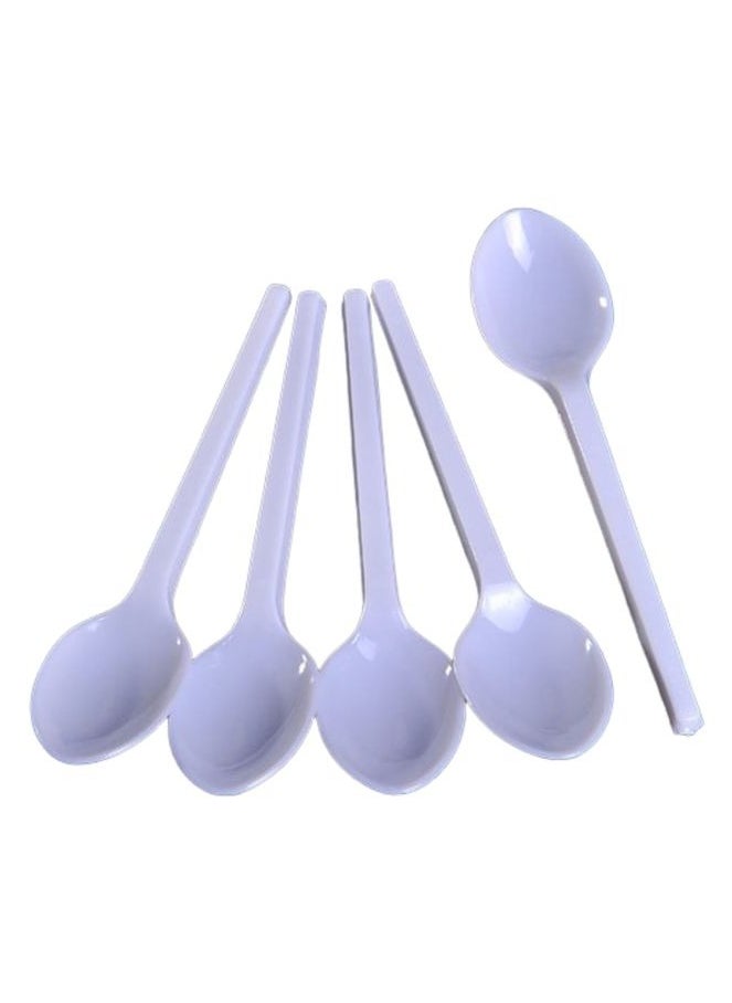 ECO - SMALL Disposable Plastic Spoon - 100 pieces - Image 1