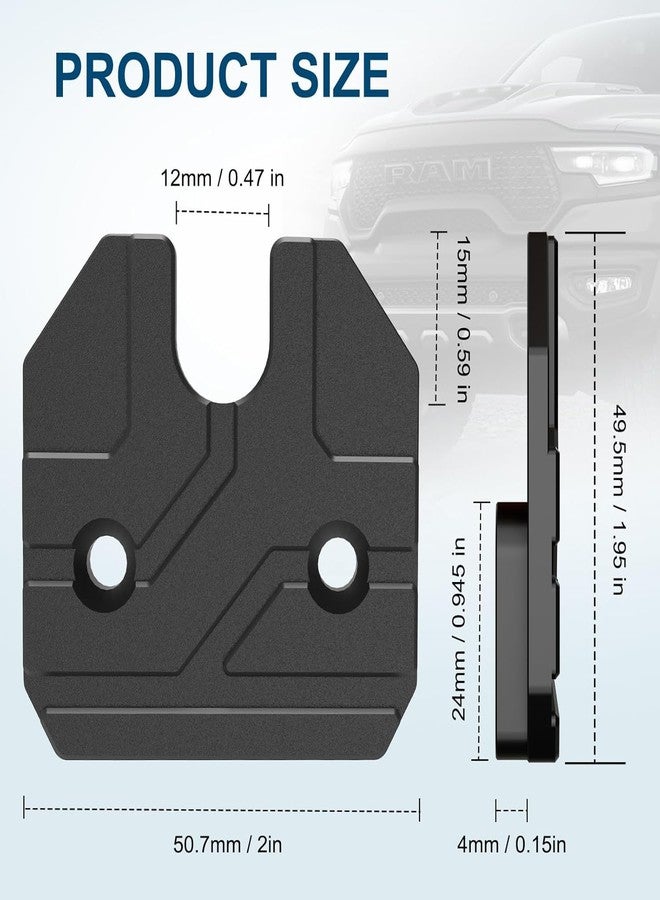 Veharvim Upgrade Sun Visor Repair Kit, Heavy Duty Sun Visor Clips Compatible with Dodge RAM 1500 Trucks 2019-2023, Sun Visor Clip Fix Replacement, Sun Visor Fixing Repair Tool - Image 3