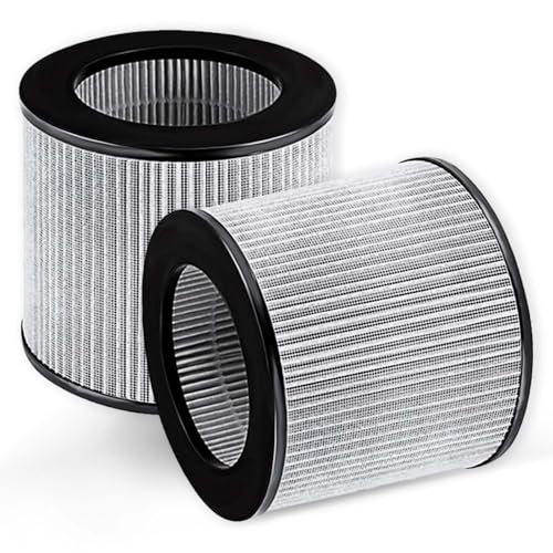 ADDFRESH 2801 Replacement Filter Compatible with Bissell MYair Personal Air Purifier 2780 2780A 2780B 2780P and 27809 - Compare to My Air Part 2801, High Efficiency Activated Carbon Filters (2 Pack) - Image 1