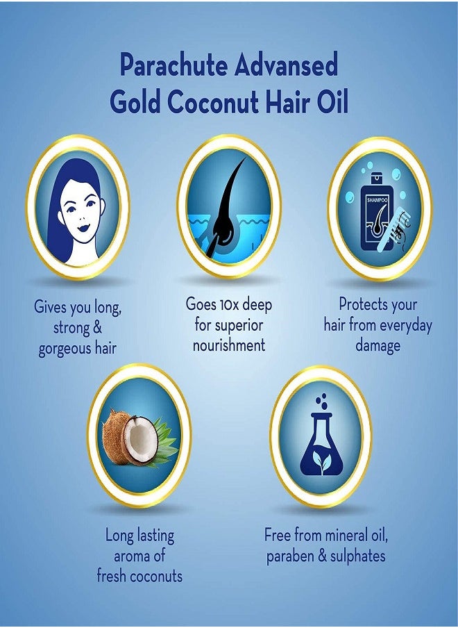Parachute - 100% Pure Coconut Oil - 200ml - Image 1
