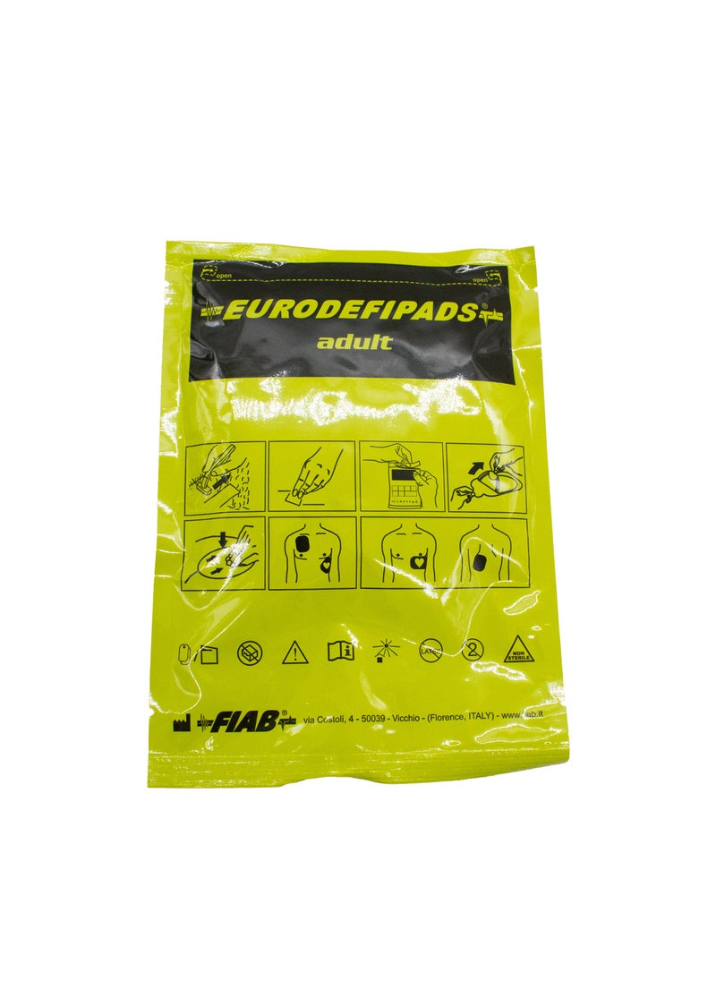 ABRONN AED HBO-09 & HBO-07 Adult Pads | High-Quality First Aid Health Equipment | Ideal for First Responders & Health Care Professionals 