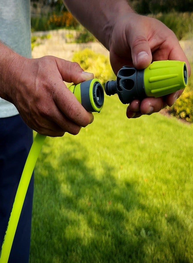 Flexzilla Garden Hose Quick-Connect Fittings, 5-Piece Coupler & Plug Kit - Image 4