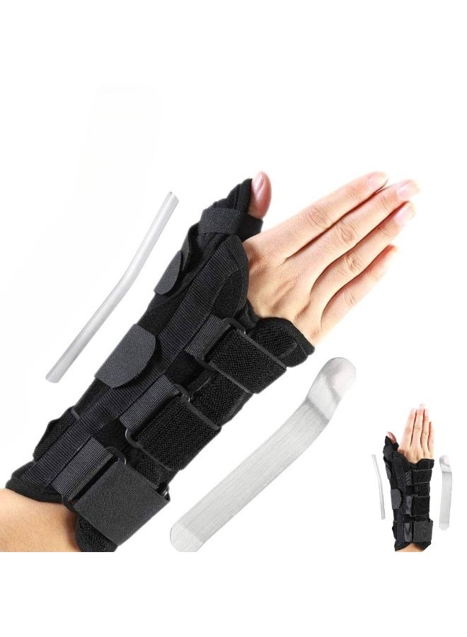 Thumb & Wrist Brace with Medical Protective Splint – Adjustable & Comfortable XL Support – Ideal for Daily Use and Pain Relief - Image 1