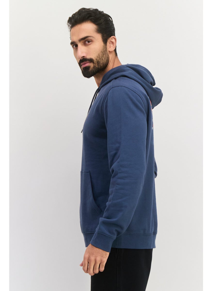 Hurley Men Sportswear Fit Long Sleeve Training Fleece Sweatshirt, Slate Grey  - Image 2