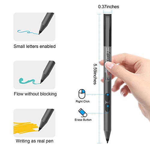 tesha Stylus Pen for ASUS Touchscreen Devices, Active Digital Pen with Ultra-Fine Tip, 1024 Pressure Sensitivity, Palm Rejection for Precision Drawing and Writing - Image 3