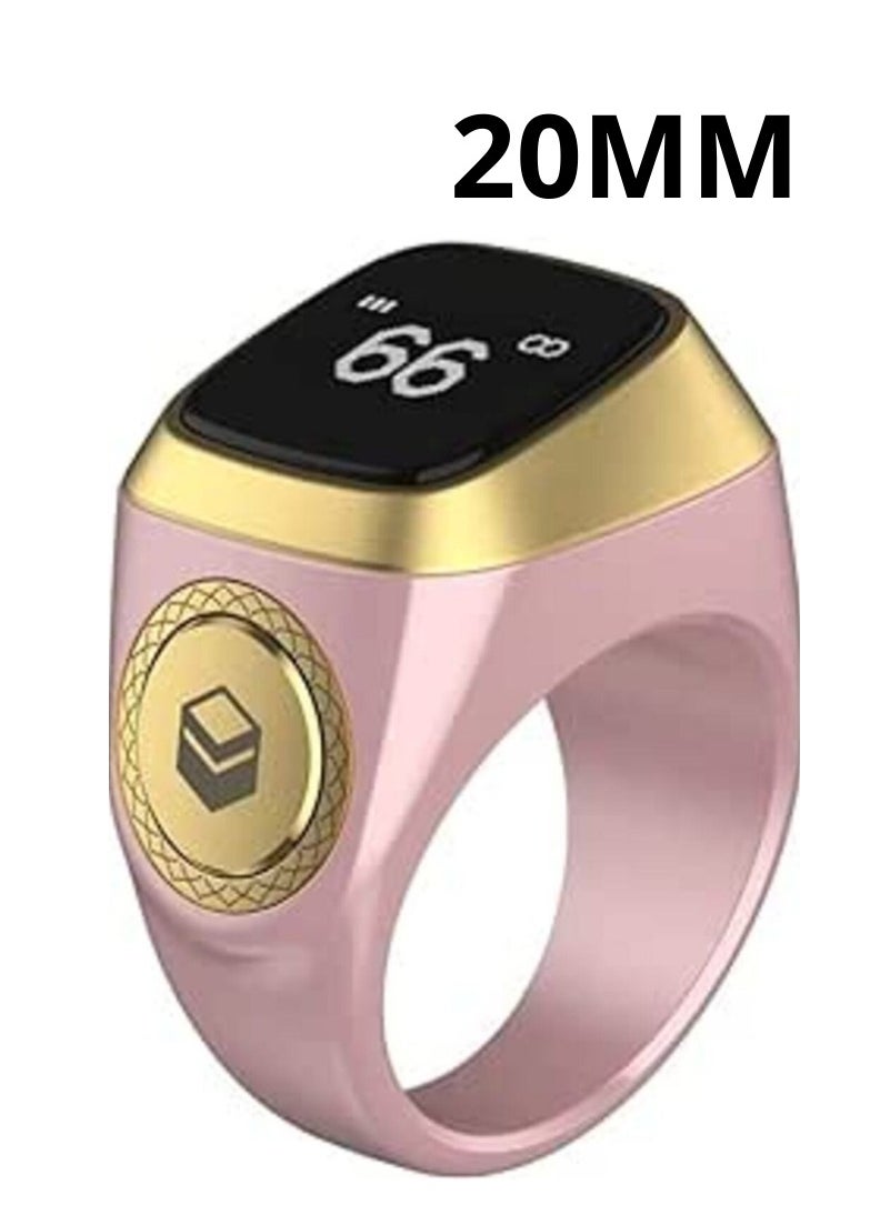 Smart Tasbeeh Ring, Water Resistant Pink Color,18 mm, - pzsku/Z209EC331E6E3BEFDF6EBZ/45/_/1730794088/ea58b5f7-b38b-44fa-b93a-988b9b7789c3