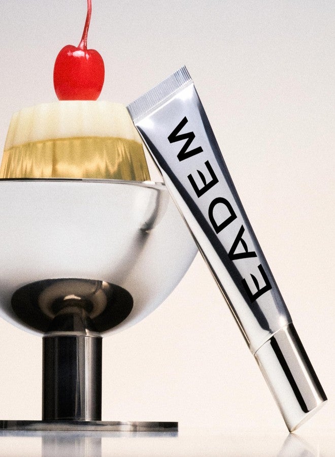 بلسم إيديم لو شوشو لتنعيم الشفاه، ملمع شفاه للنساء، مُكبّر للشفاه وقناع للشفاه، بلسم فاخر مرطب ومنعم للشفاه طوال الليل، 0.5 أونصة، بنكهة زبدة موتشي - Image 5