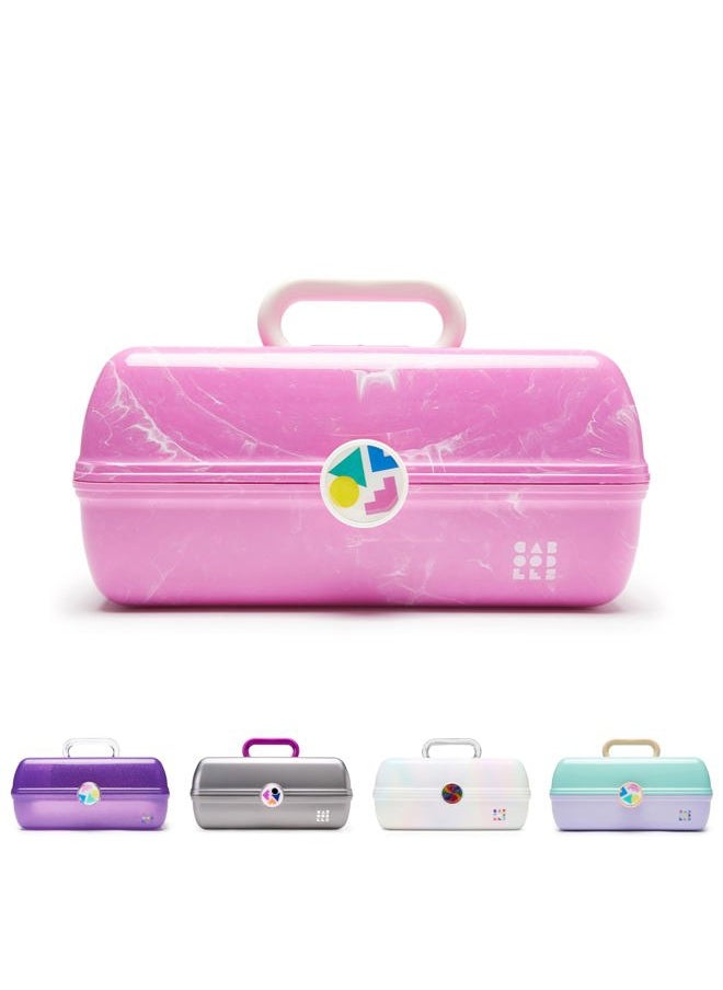 ACCGUYS On-The- Go Girl, Bubblegum Marble, 13.38x8.88x6.5 Inch (Pack of 1)  - Image 1