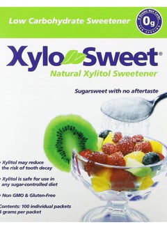 Xlear Xylo-Sweet 100 Packets 4 g Each 