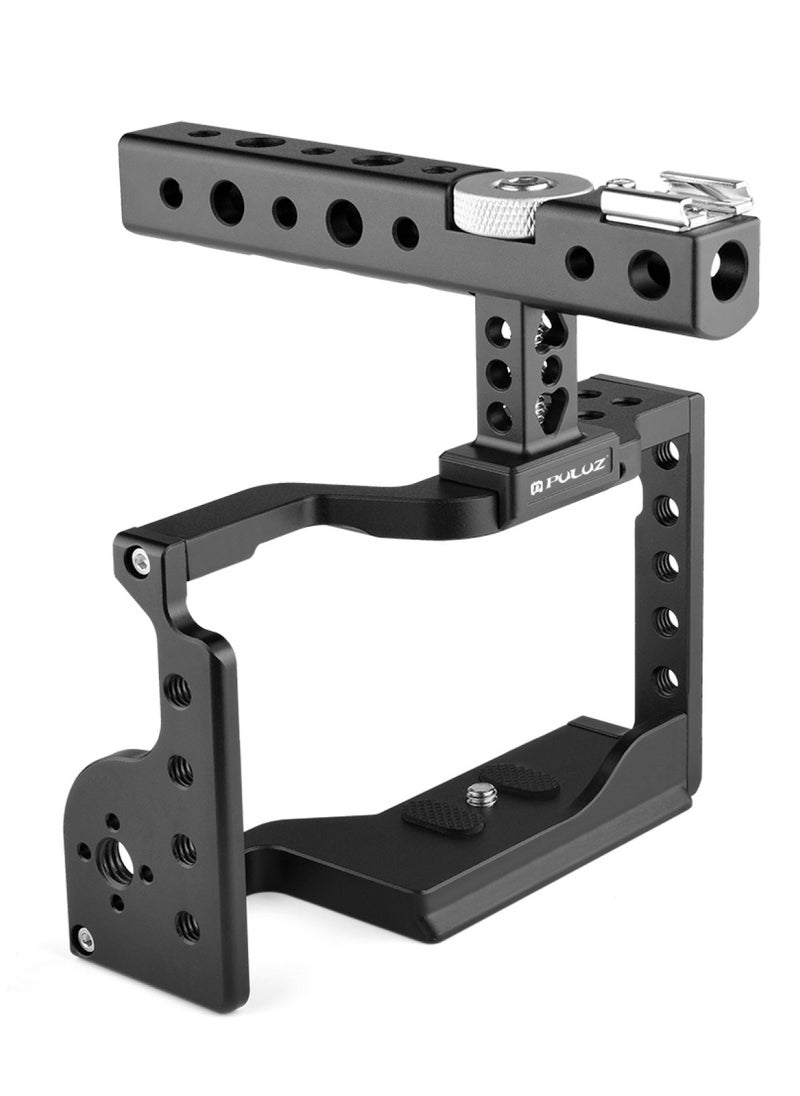 PULUZ - PULUZ Video Camera Cage Stabilizer with Handle for Sony A6600 / ILCE-6600 - Image 1
