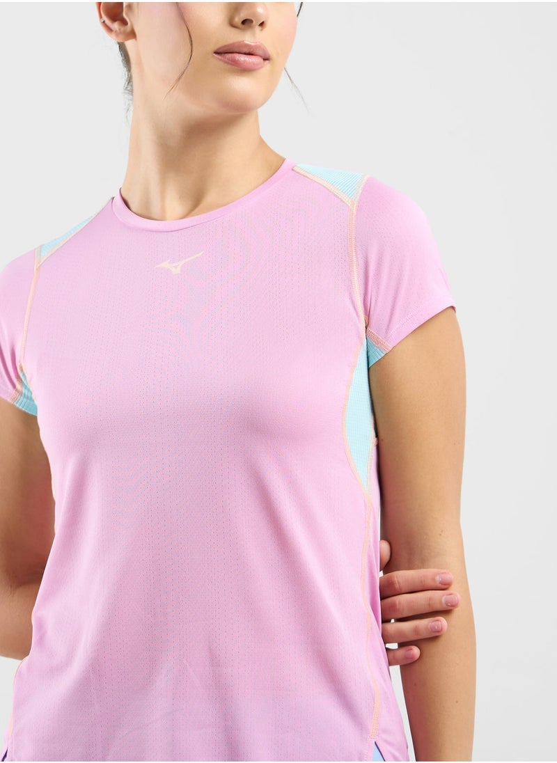 Mizuno Dry Aeroflow T-Shirt - Image 3