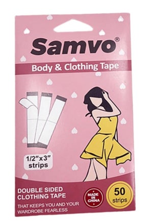 Double Sided Clothes Tape for Women, Double Sided Body Tape and Clothing Tape, Fashion Invisible and Clear Tape