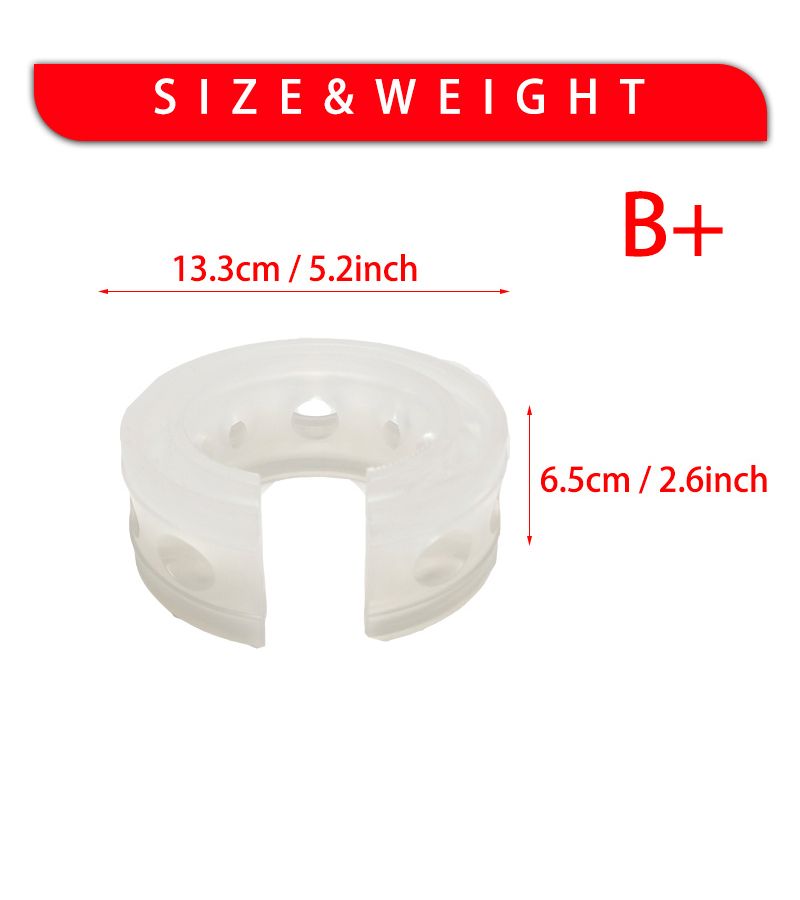 2 Pack Transparent Car Suspension Shock Absorber Rubber Bump Stop Bumper Protection Set - Image 4