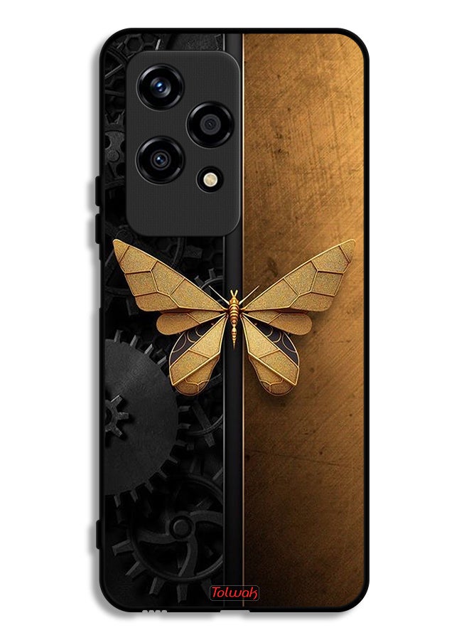 Tolwak Honor 200 Lite 5G Protective Case Cover Steel Butterfly - Image 1
