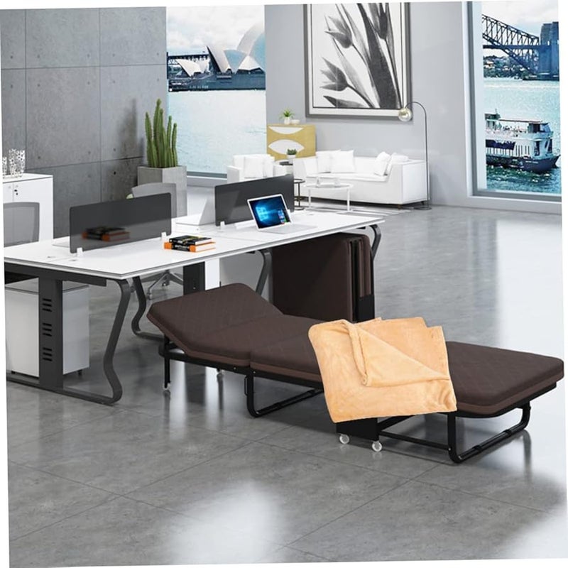 بطانية صلبة من الفانيلا الفروية دافئة وناعمة للسرير والأريكة مقاس توين - Image 3